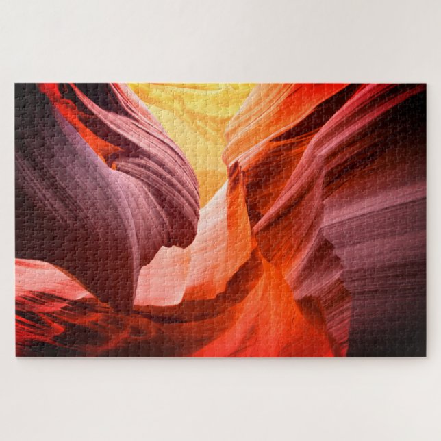 Puzzle Cañón de ranura del desierto o su foto (Horizontal)