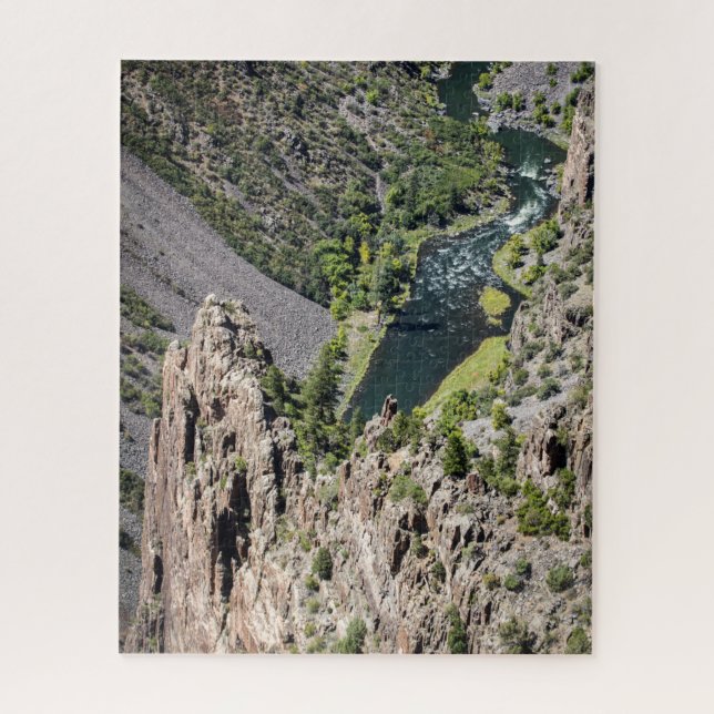 Puzzle Cañón negro del parque nacional de Gunnison (Vertical)