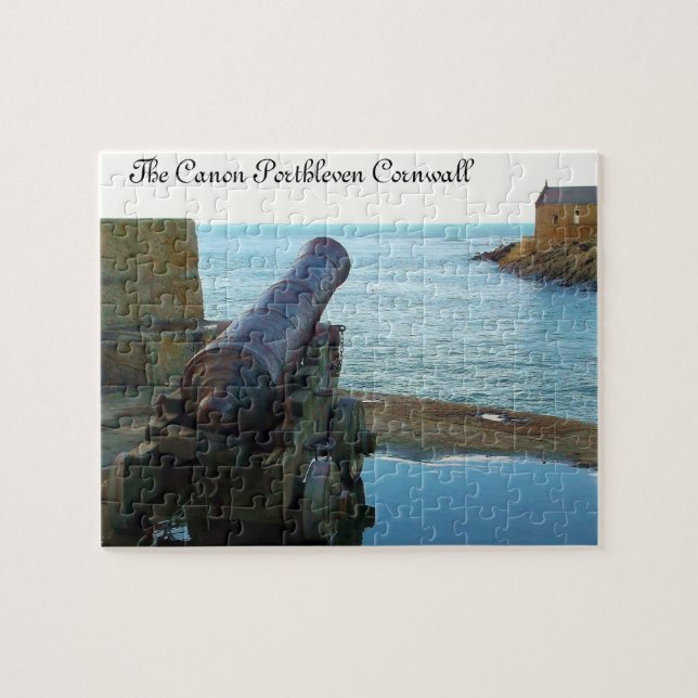 Puzzle Canon Porthleven Cornualles Inglaterra (Horizontal)