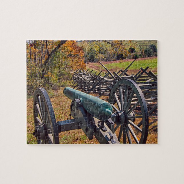Puzzle Cañones de la guerra civil (Horizontal)