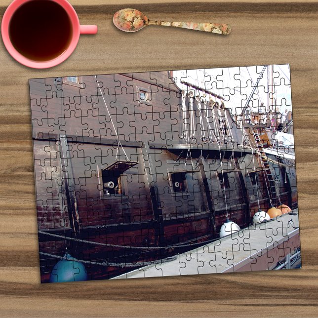 Puzzle Cañones históricos en barco de altura (Subido por el creador)