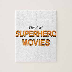 Puzzle Cansado De Películas De Superhéroes