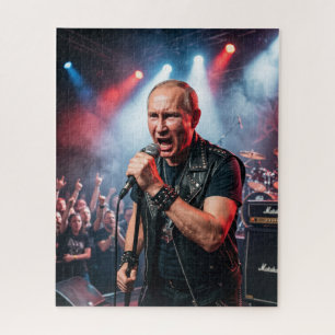 Puzzle Cantante de Heavy Metal Putin Headbang
