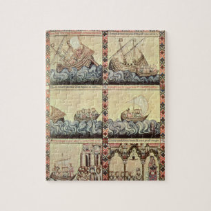 Puzzle Cantiga 33, página del 'Cantigas de Santa María