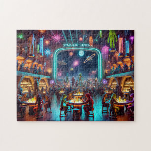 Puzzle Cantina Starlight Bar Cósmico Alienigena