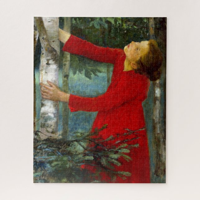 Puzzle Canto de pájaro - Károly Ferenczy (Vertical)