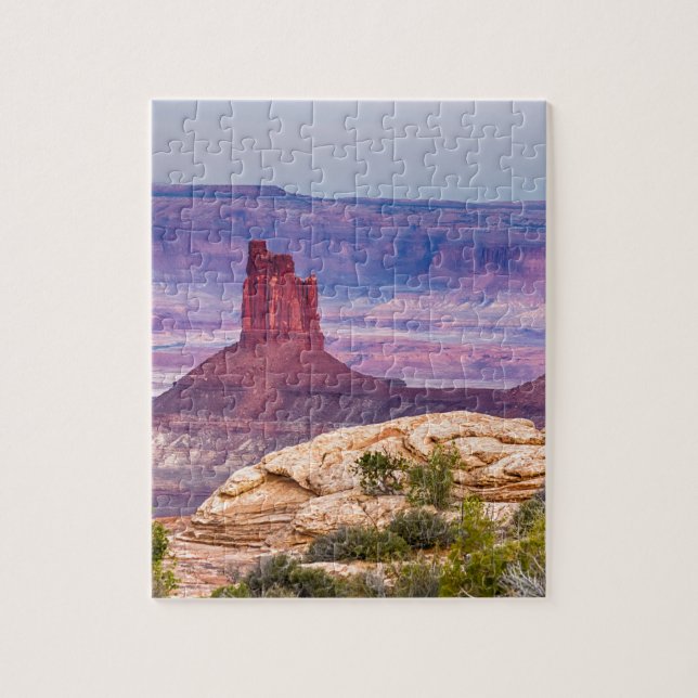 Puzzle Canyonland ve Utah (Vertical)