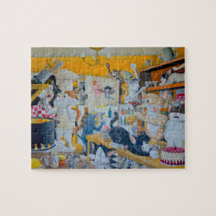 Puzzle Caos en la cocina