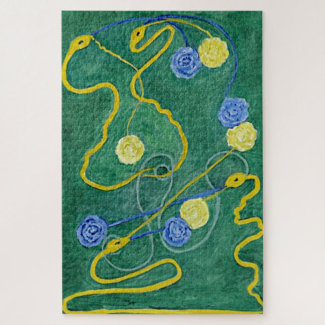 Puzzle Caos Primordial 13 | Hilma af Klint | (Vertical)