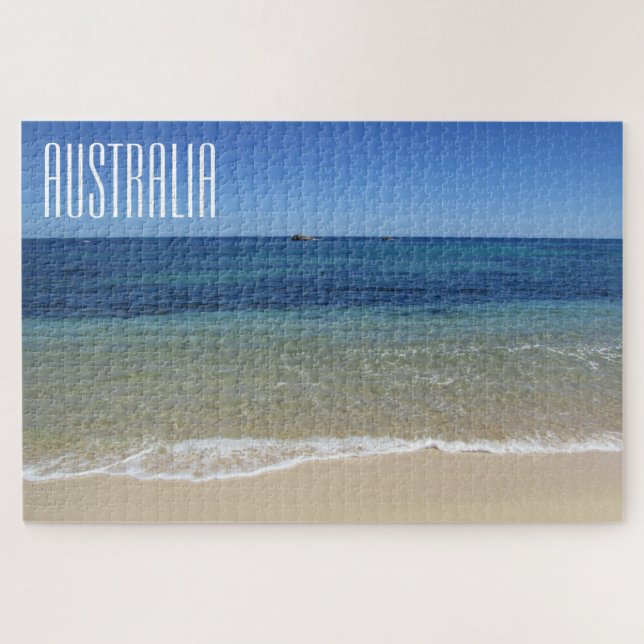 Puzzle capas de playa de australia (Horizontal)