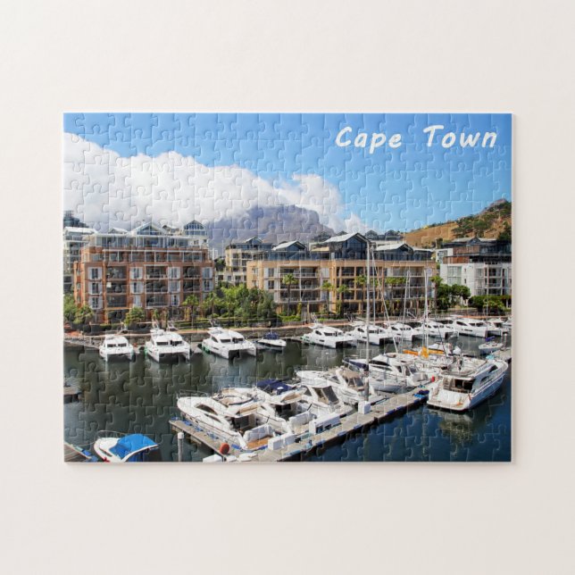 Puzzle Cape Town Harbour and Table Mountain (Horizontal)