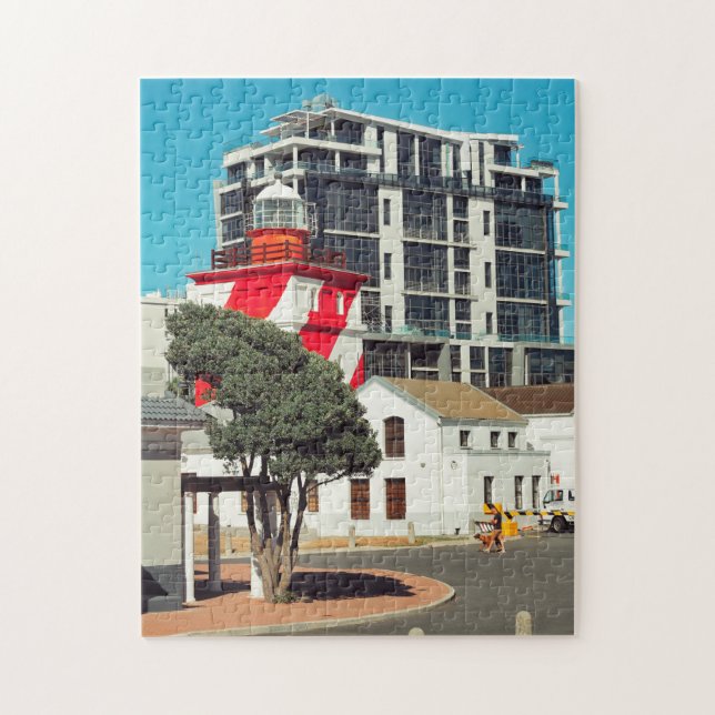 Puzzle Cape Town Mouille Point Lighthouse South Africa (Vertical)