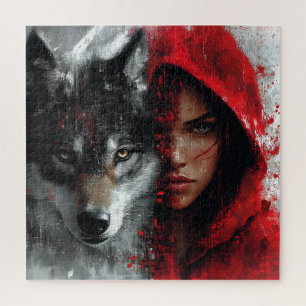 Puzzle Caperucita de la Reina Roja