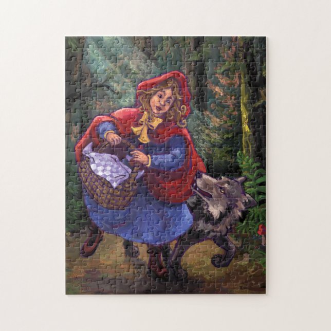 Puzzle Caperucita Roja (Vertical)