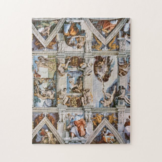 Puzzle Capilla Sixtina Techo Michelangelo (Vertical)