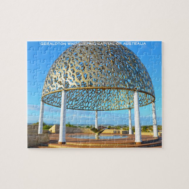 Puzzle Capital de Australia para el windsurf en Geraldton (Horizontal)