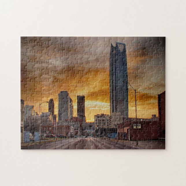 Puzzle Capital de Oklahoma. (Horizontal)