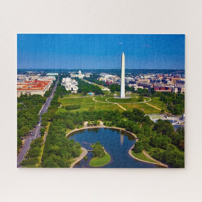 Puzzle Capital del estado de Washington DC. (Horizontal)