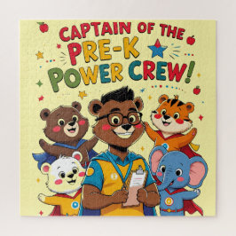 Puzzle Capitán de la tripulación de poder pre-K – Rompeca