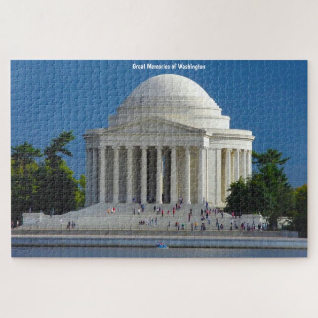 Puzzle Capitolio del Estado de Washington DC. Rompecabeza (Horizontal)