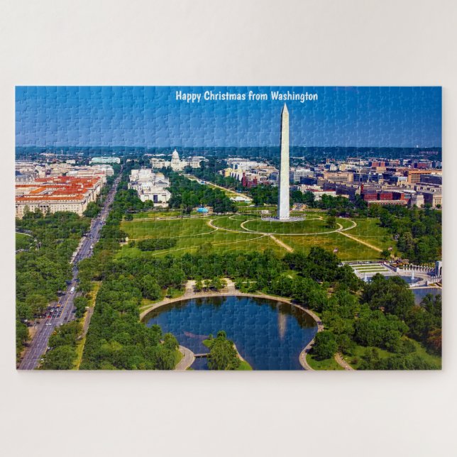 Puzzle Capitolio del Estado de Washington DC. Rompecabeza (Horizontal)