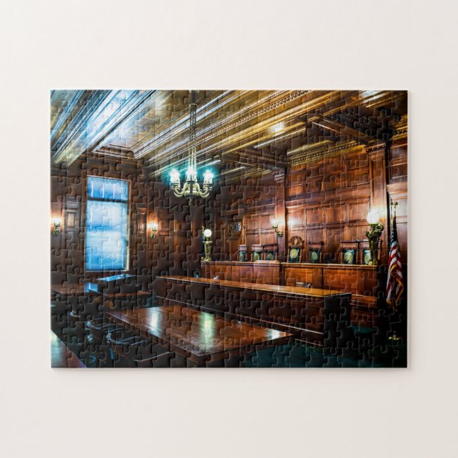 Puzzle Capitolio estatal Frankfort Kentucky. (Horizontal)