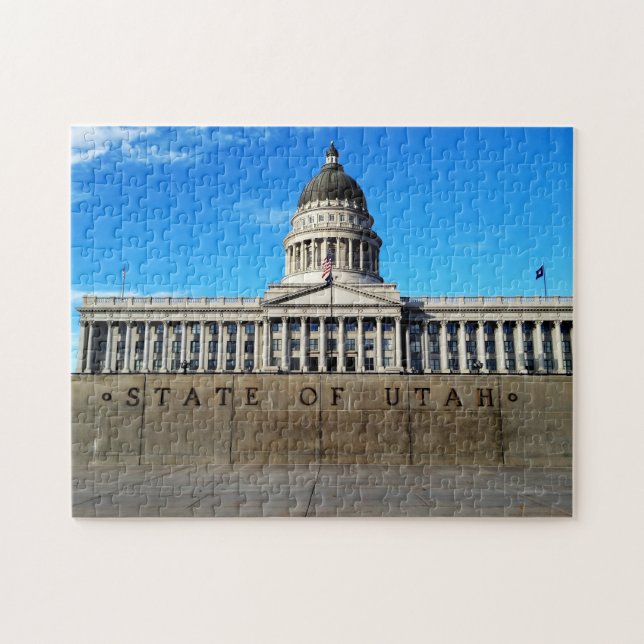 Puzzle Capitolio estatal Utah. (Horizontal)