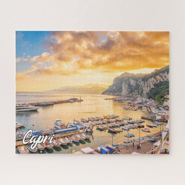 Puzzle Capri, Mar Tirreno, Italia (Horizontal)