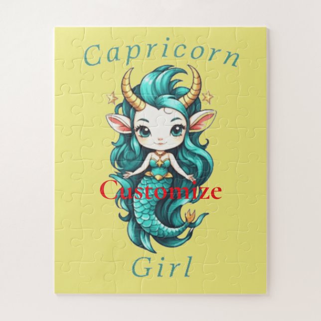 Puzzle Capricorn Chica Mermaid Thunder_Cove (Vertical)