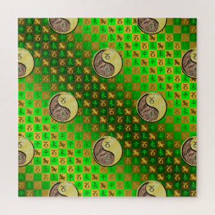 Puzzle Capricornio y Cabra de Metal
