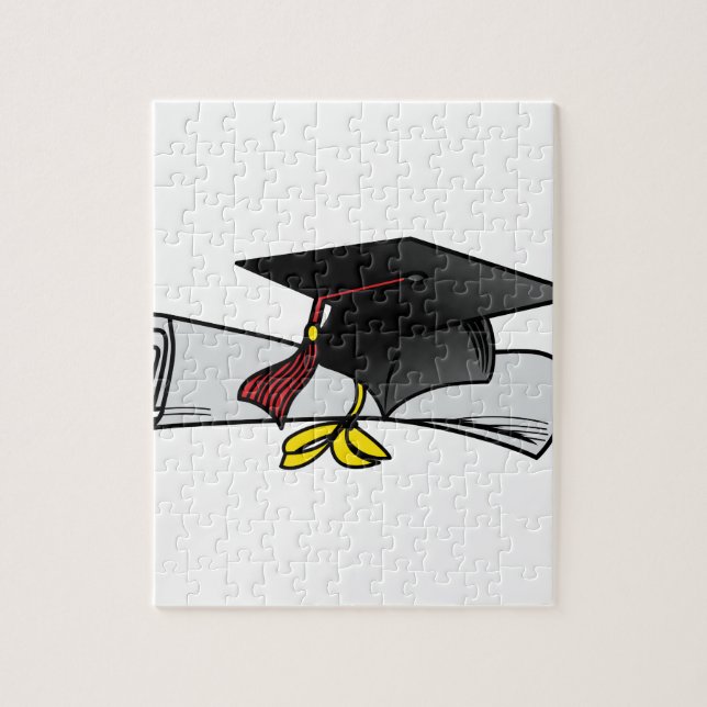 Puzzle Cápsula y diploma (Vertical)