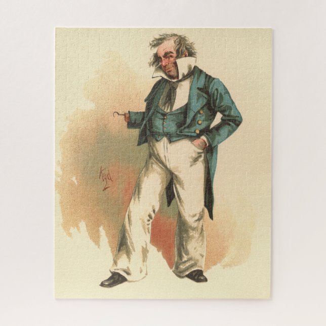 Puzzle Captain Cuttle de Dombey and Son (Vertical)