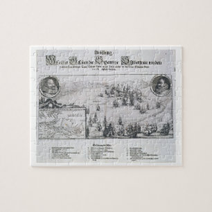 Puzzle Captura de la flota española del holandés bajo