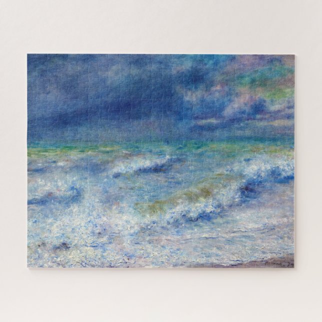 Puzzle Captura de mar por Pierre-Auguste Renoir (Horizontal)