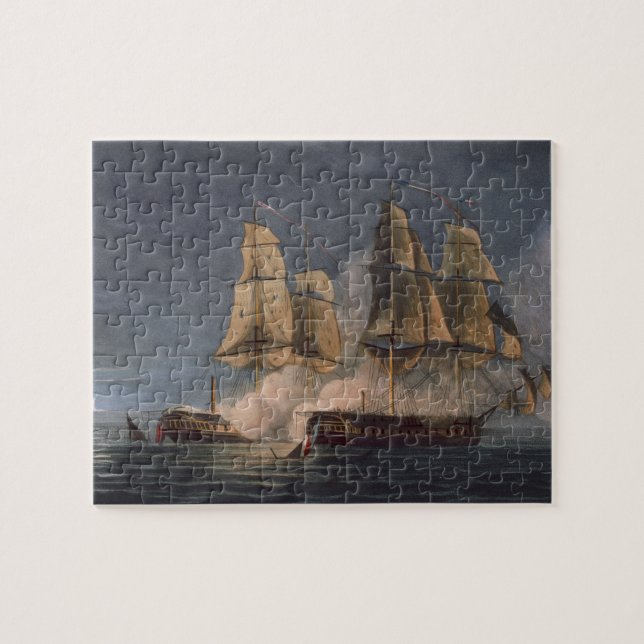 Puzzle Captura del Thetis por amatista del HMS, 10mo (Horizontal)