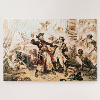 Puzzle Captura, Pirata Barbanegra, Venganza de la Reina A