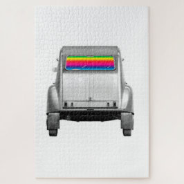 Puzzle Car + rainbow