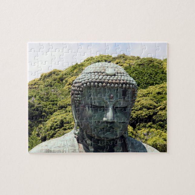 Puzzle cara de kamakura buddha (Horizontal)