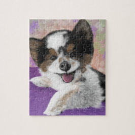 Puzzle Cara de perro feliz