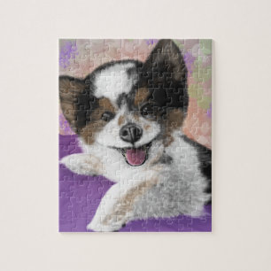 Puzzle Cara de perro feliz