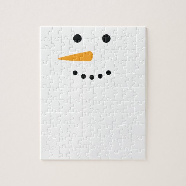 Puzzle Cara de Snowman (Vertical)