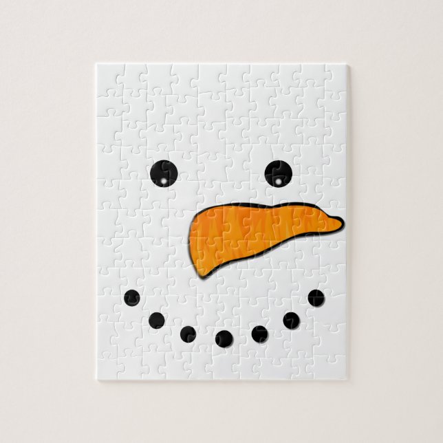 Puzzle Cara de Snowman (Vertical)