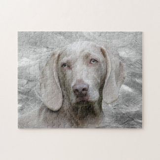 Puzzle Cara de Weimaraner
