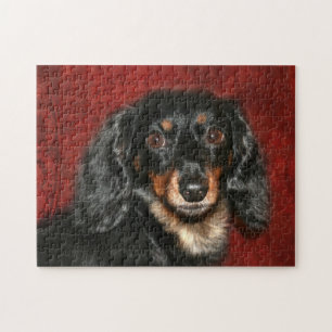 Puzzle Cara del Dachshund