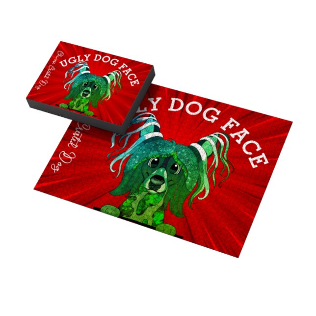 Puzzle Cara fea de perro con cresta china de 1000 piezas (Subido por el creador)