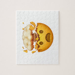 Puzzle Cara impactada con cabeza explosiva - Emoji