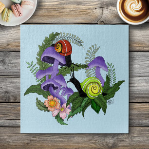 Puzzle Caracoles Cubanos Hongos Purpura