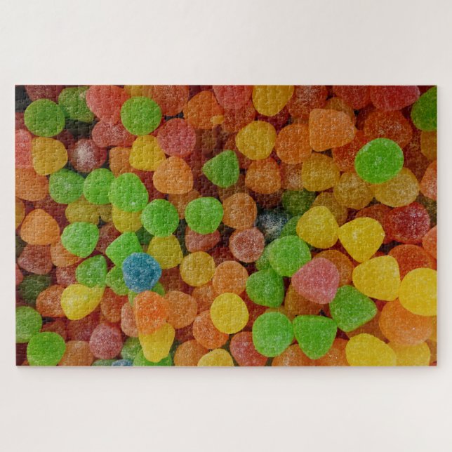 Puzzle Caramelo de Gominolas Coloridas (Horizontal)