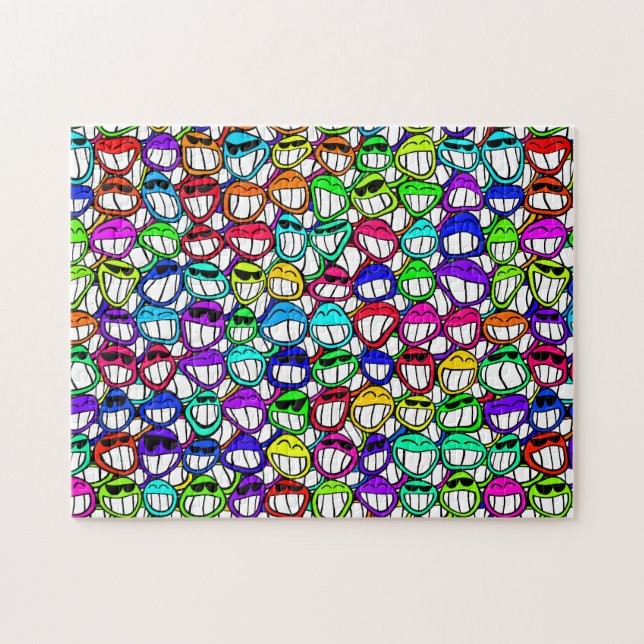 Puzzle Caras sonrientes de Guay (Horizontal)