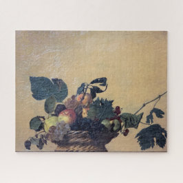 Puzzle Caravaggio - Cesta de fruta - Óleo sobre lienzo